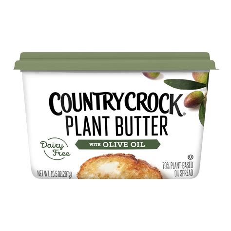 Country Crock Plant Butter With Olive Oil Tub Shop Butter Margarine