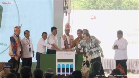 Groundbreaking PLTA Mentarang Induk Dikerjakan Konsorsium Indonesia