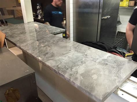 Super White Quartzite Modern Kitchen Vancouver By Houstone