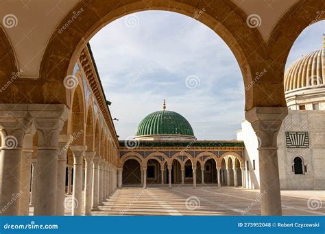 Mausoleum Of Habib Bourguiba In Monastir Tunisia And Its Elements