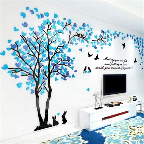 S Decoration Murale Salon Stickers Muraux Salon Arbre Sticker