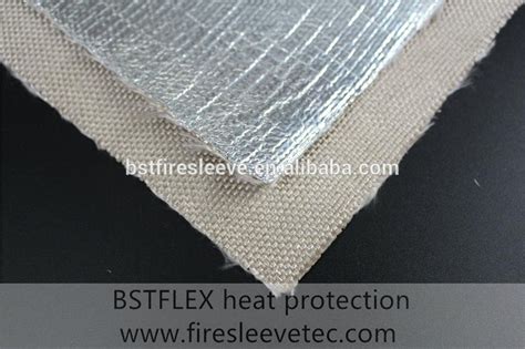 Aluminum Fiberglass Heat Shield Fabric Cloth Bst Aff Bstflex China