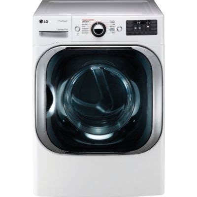 DLEX8100W LG 29 9 0 Cu Ft Electric Dryer Steam White