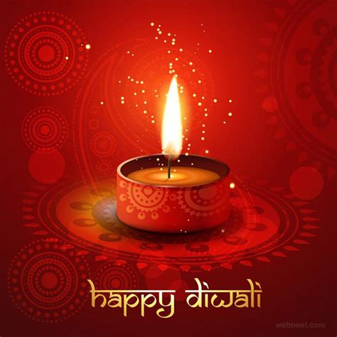 50 Beautiful Diwali Greeting cards Designs for you - part 2