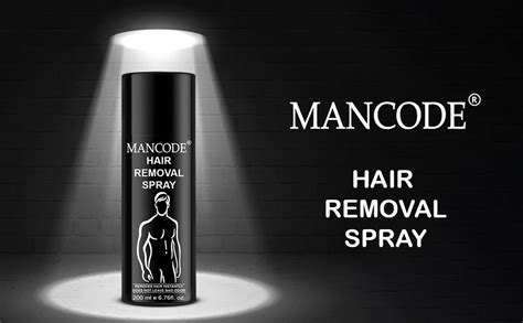 Buy Mancode Hair Removal Cream Spray 200ml For Men Painless Hair