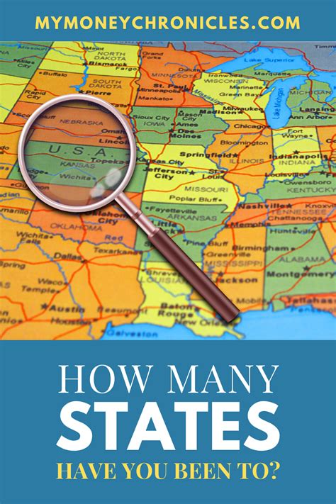 How Many States Have You Visited My Money Chronicles