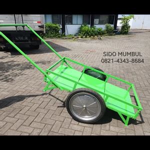 Jual Gerobak Dorong Besi Wheel Barrow Surabaya Sido Mumbul