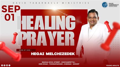 Live HEALING PRAYER 2023 Man Of God Hegai MelchiZedek Day