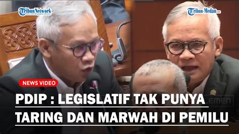 Politikus Pdip Ngamuk Di Rapat Paripurna Sebut Legislatif Tak Punya