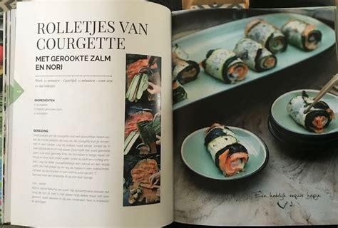 Rolletjes Van Courgette Courgette Gerookte Zalm Zalm