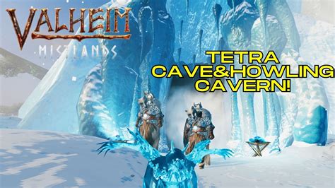 Exploring Valheim Uncovering The Tetra Cave And Howling Cavern Youtube