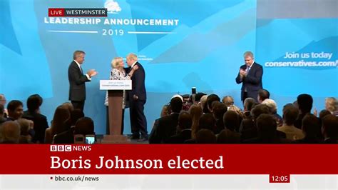 Boris Johnson Wins Tory Leadership Contest Comfortably Defeating J