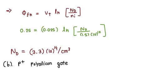 Solved Consider A Mos Capacitor With An N Type Silicon Substrate A