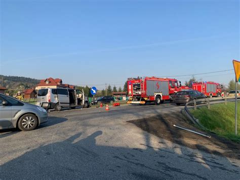 Wypadek Na Zakopiance W Jaworniku Myslenicka Pl