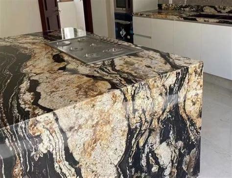 Customized Magma Black Granite Countertops Manufacturers Suppliers