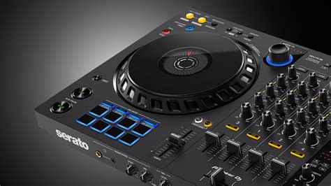 Controlador De 4 Canais Pioneer DDJ FLX6 Serato E RekordBox Black