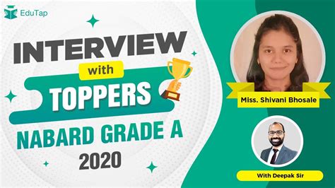 Nabard Grade A Topper Interview Nabard Grade A Preparation Strategy