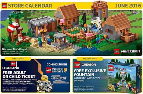 June New Lego Sets Promotions