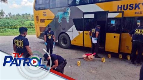 Terorismo Extortion Tinitingnan Motibo Sa Pagpapasabog Ng Bus Sa