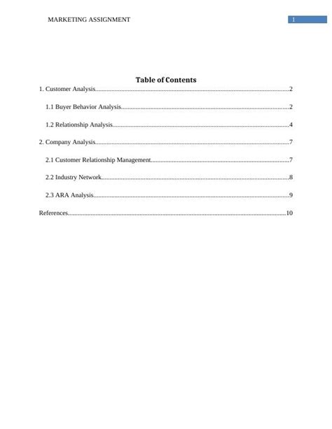 Marketing Assignment Customer Company Analysis