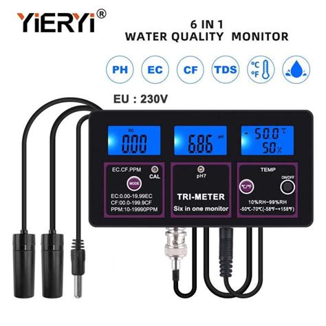 Jual Yieryi Penguji Ph Meter Akuarium Alat Pengukur Tingkat Ph Suhu Ec