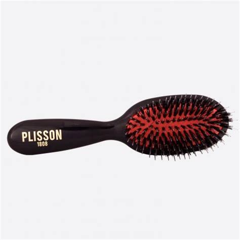 Pneumatic Hairbrush Large Pure Boar Bristles And Nylon Pins Fabrication Française Plisson 1808