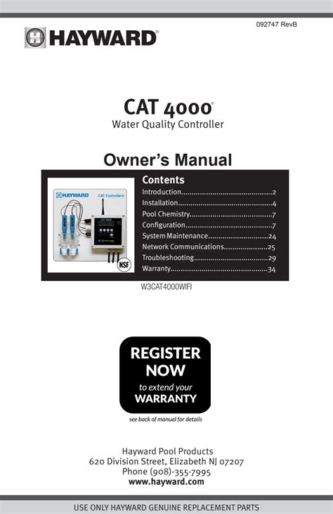 Hayward Cat 4000 Standard Package W Wi Fi Transceiver Poolzilla
