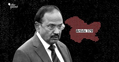 Nsa Ajit Doval On Kashmir Communication Blackout Balancing Normalcy