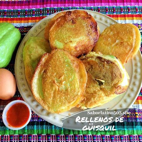 Rellenos De Guisquil Salvadore Os Receta Recipe