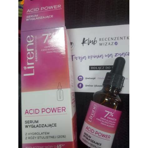 Lirene Dermoprogram Acid Power Serum Wyg Adzaj Ce Z Hydrolatem Z R Y