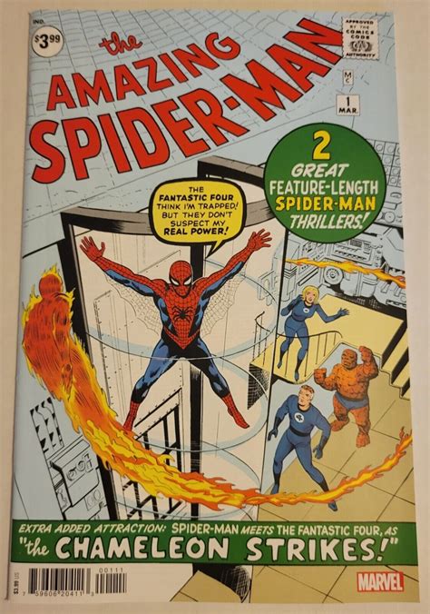 Amazing Spider Man Facsimile Edition Marvel Nm This Nation