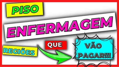 Piso salarial da enfermagem Veja quais são as regiões do Brasil que