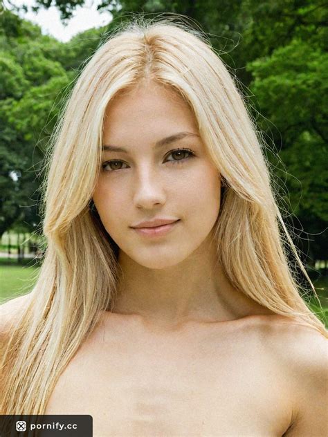 Erotic Content Of 18 Slim Blonde Model With Big Round Breasts And