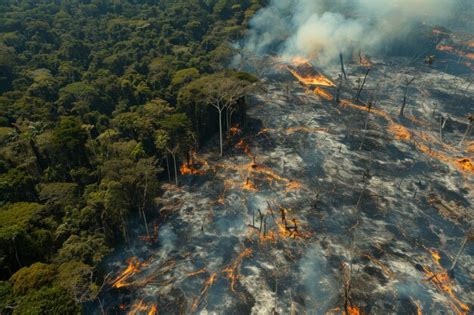 Incendios En La Selva Amazónica Destrucción De Bosques Deforestación