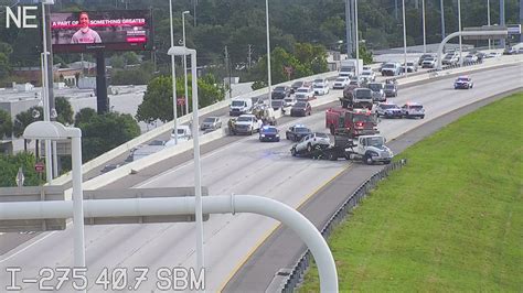 Tampa I 275 Reopened At Dale Mabry Highway After Fiery Crash