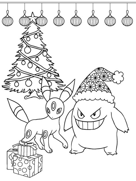 Blastoise Pokemon Christmas Coloring Pages