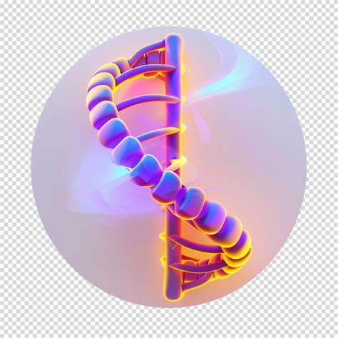 Premium Psd Dna Isolated On Transparent Background