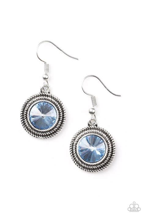 Paparazzi Earring Beginners Luxe Blue Paparazzi Jewelry Online