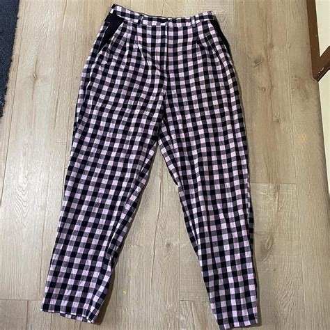 Dangerfield Black Friday Collection Size 8 Plaid Pants Depop