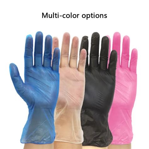 Disposable Vinyl Examination Gloves Latex Nitrile Vinyl Hand Gloves