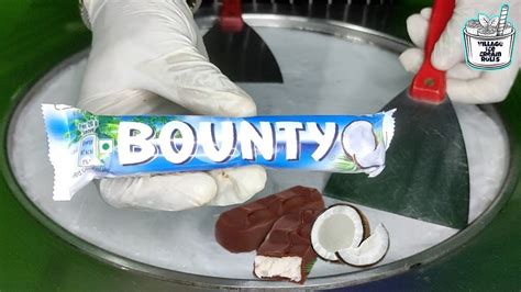 Asmr Ice Cream Rolls Bounty Chocolate Ice Cream Rolls Bounty