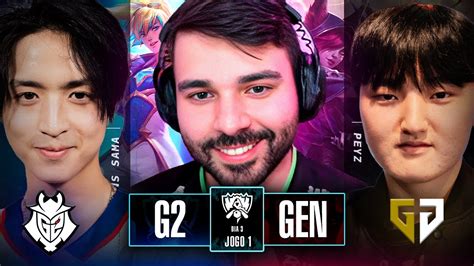 G X Gen G Jogo Md Worlds Fase Su A Dia Youtube