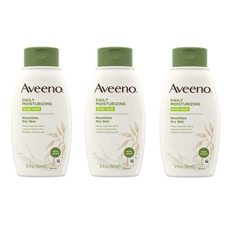 Buy Aveeno Daily Moisturizing Body Wash 12 Fl Oz Pack Of 3 Online At