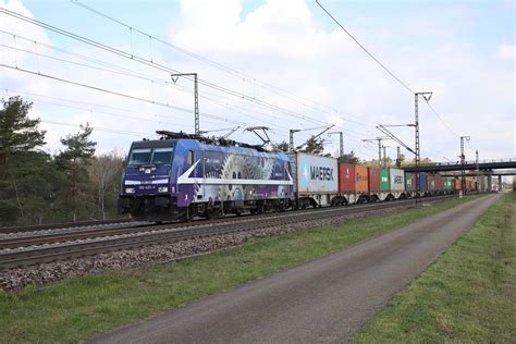 RTB Cargo 186 423 0 Containerzug Neudorf Rurtalbahn Cargo Flickr