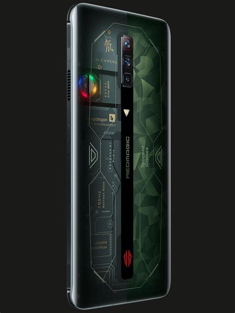 Red Magic S Pro Camouflage Edition Is Half Transparent Half Camouflage