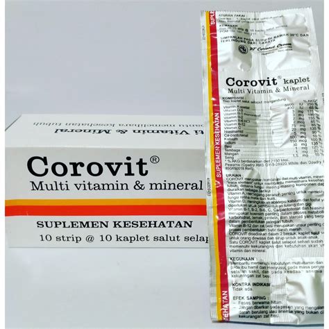 Jual Corovit Box Isi Kaplet Shopee Indonesia