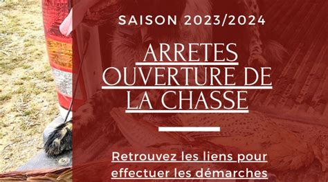 Les Ouvertures De La Chasse Saison 2023 2024 Chasse Et Peche