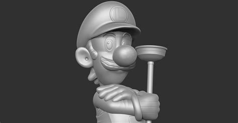 ArtStation - Luigi - The Super Mario Bros | Resources