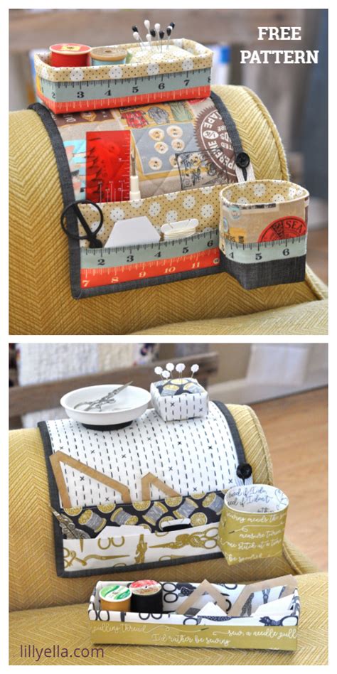 Knitted Armchair Caddy Pattern Free Remote Control Caddy Free Pattern