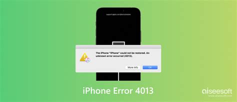 2024 Solution How To Fix Iphone Error 4013 With Ease